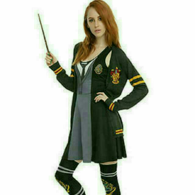50 Now Plus Size Bnwt Original Hot Topic Harry Potter Uniform Costume Skater Dress Xl Xxl Uk14 Uk16 Uk18 Uk20 Women S Fashion On Carousell