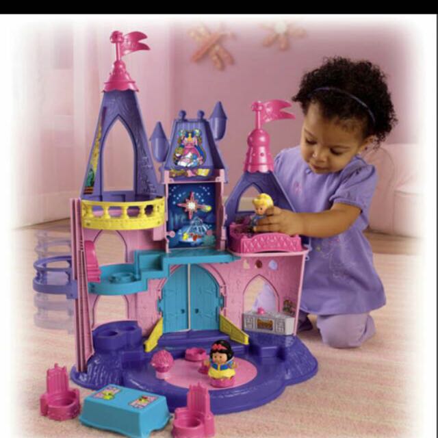 little people disney princess castle