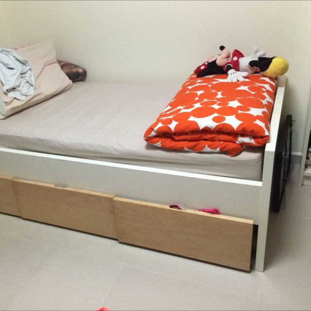 Ikea BREKKE Storage Bed