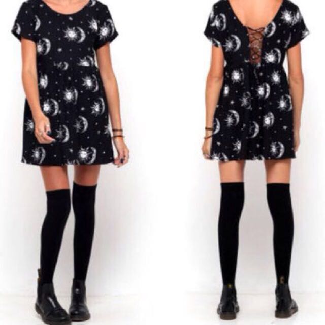 Motel rocks sun and moon dress online