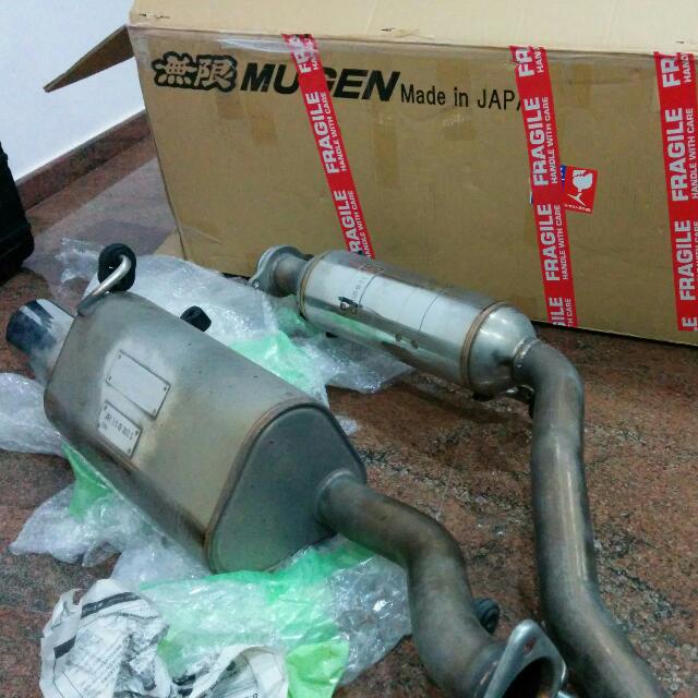 Mugen Twin Loop Sports Exhaust System Civic Type R 96 00 18000