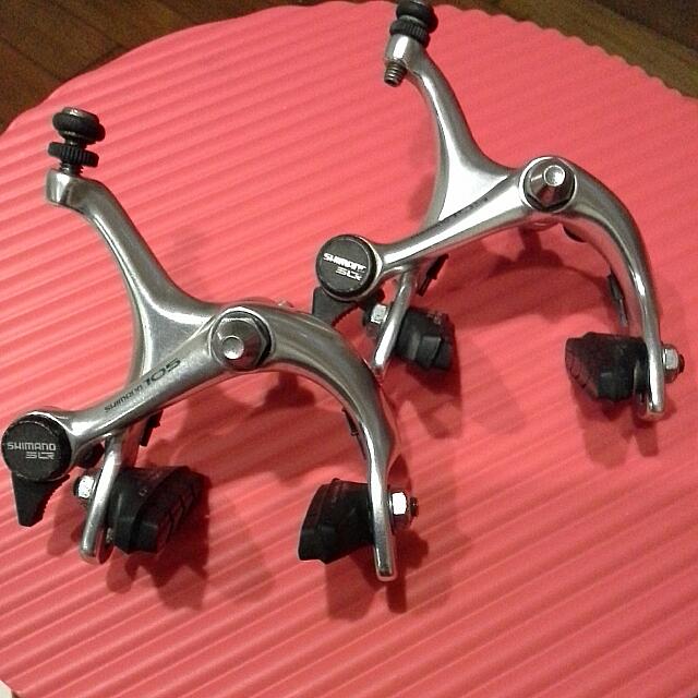 Shimano 105 SLR BR 1050 Brake Caliper Set For Road Bike Sports Equipment Bicycles Parts Parts Accessories on Carousell