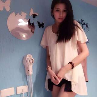 兩襯白紗上衣