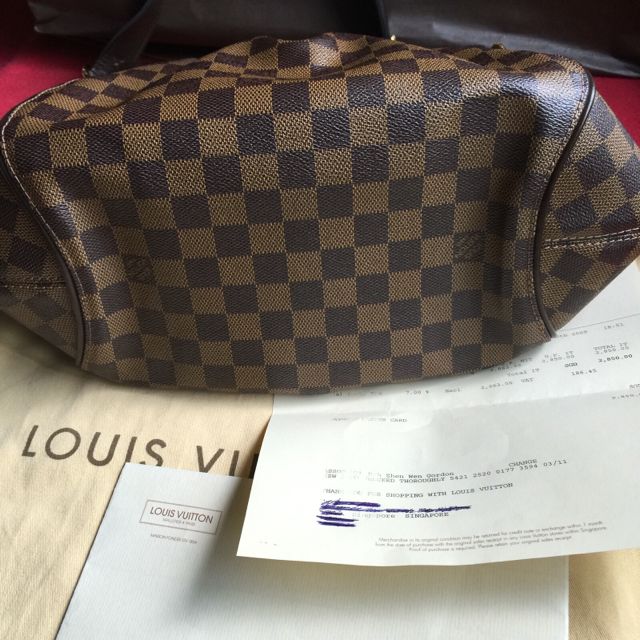 Louis Vuitton Alma Monogram Brown Leather Satchel Listed By Mirasol  shockley - Tradesy