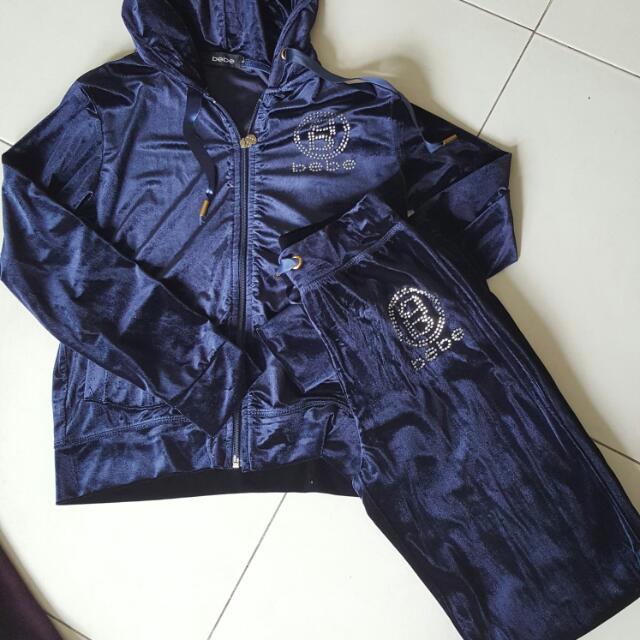Bebe Track Suit Women s Fashion Coats Jackets and Outerwear on