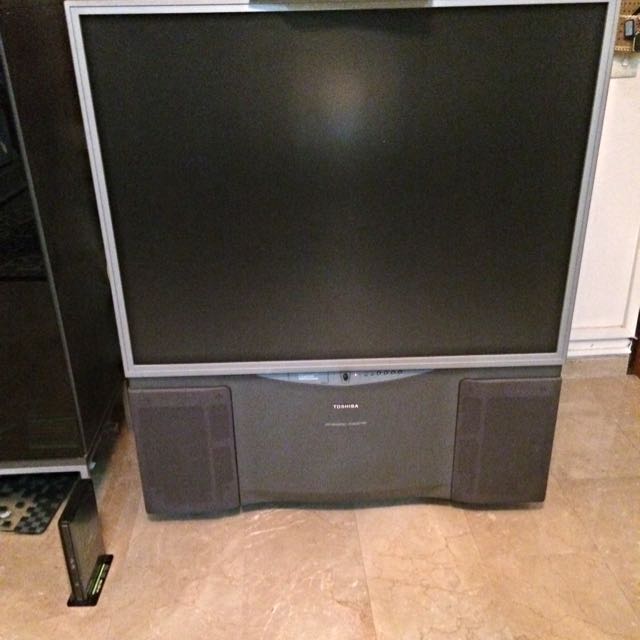 Classic Toshiba Projection TV Dramatic Theatre 50 Inch, Computers