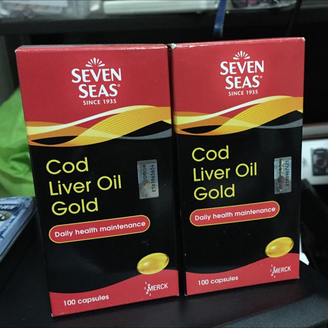 Cod Liver Oil Gold Seven Seas Health Beauty On Carousell