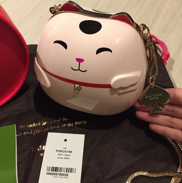 Kate Spade Hello Tokyo Cat Clutch Luxury On Carousell