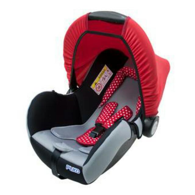 NEW!! Sweet Cherry PLIKO Baby Car Seat 