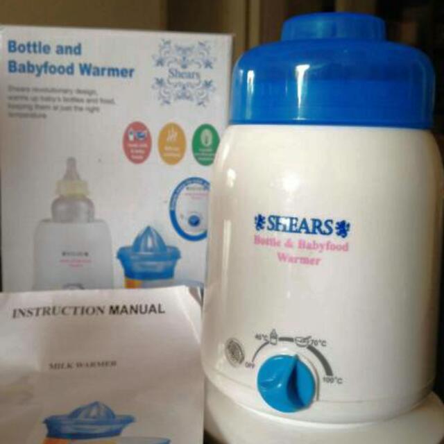 shears bottle warmer