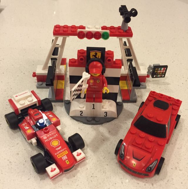 SHELL Limited Edition LEGO Ferrari Toy Set., Hobbies & Toys, Toys & Games on Carousell