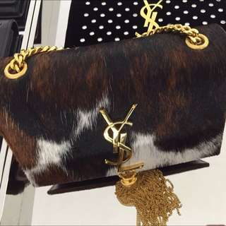 YSL 二手8.5新馬毛皮