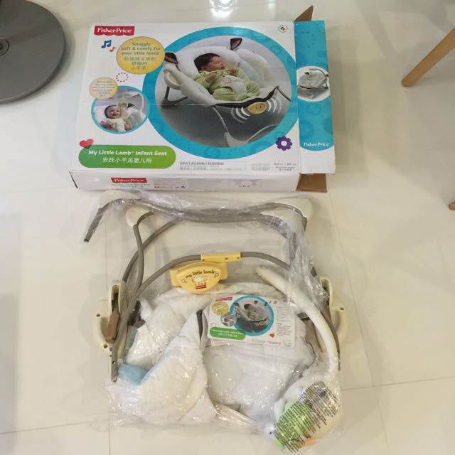 Brand New Fisher Price My Little Lamb Infant Seat Bouncer, Babies & Kids, Infant Playtime on