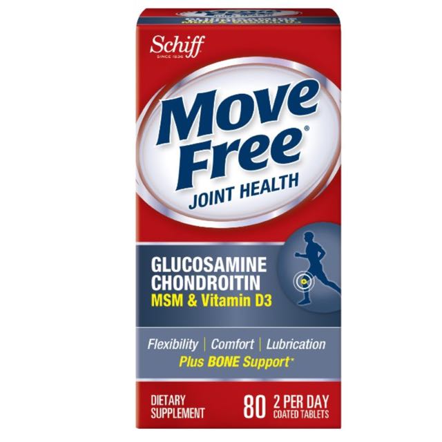 Move Free Glucosamine Chondroitin Msm Vitamin D3 And Hyaluronic Acid Joint Supplement 80 Counts Everything Else On Carousell