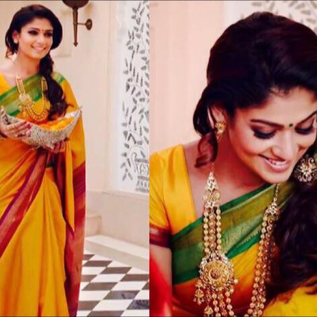 Nayanthara replica saree buy online clearance