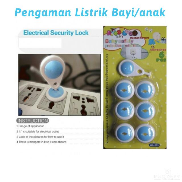 Pelindung Stop Kontak ( Safety Electrical Lock), Babies & Kids on Carousell