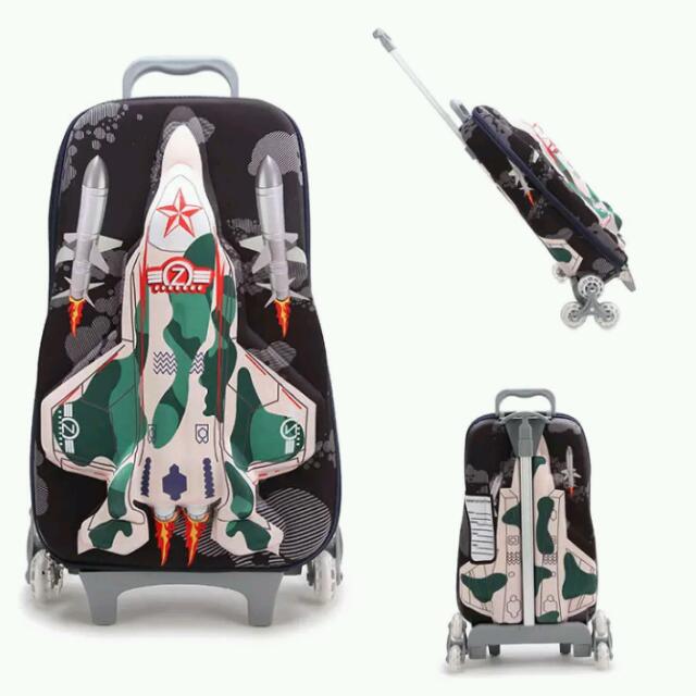 baby school trolley bag