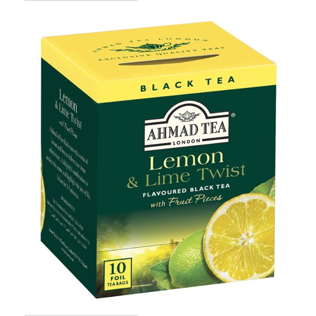 Refreshing Ahmad Flavored Black Tea (10 Sachets Per Box), Everything