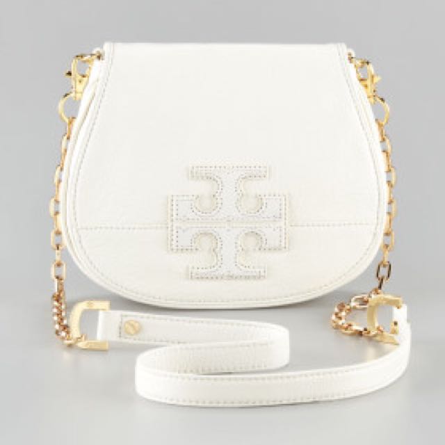tory burch white crossbody bag
