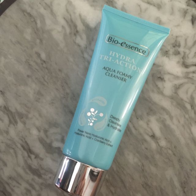 bio essence hydra tri action cleanser