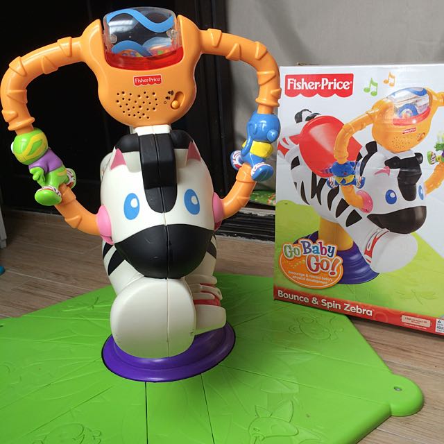 Fisher price go baby go bounce and spin sales