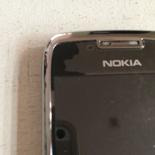 Nokia E71 (Category: Networking) located in Singapore. Submitted by tebsai (Listing ID 31596169, Image 3). Description: In good condition 7/10 See pic 3 for blemish.