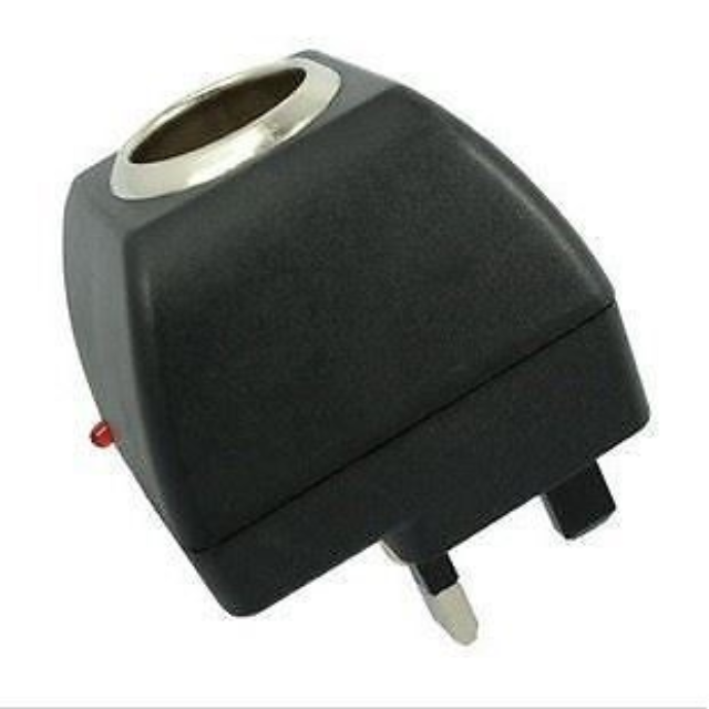 3 pin socket car adaptor
