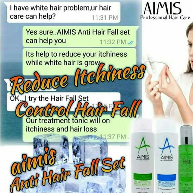 Aimis Anti Hair Fall Treatment Set Professional Hair Spa
