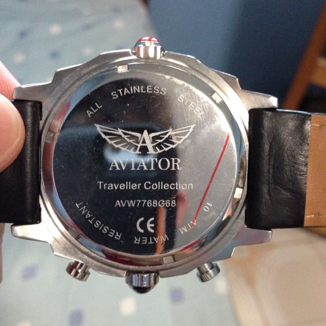 Aviator watch online traveller collection