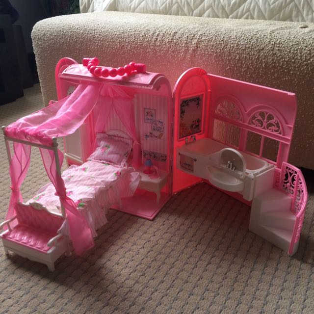 Barbie bedroom and bathroom discount