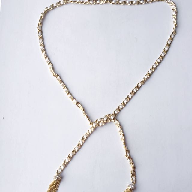 Chanel inspired chain belt clearance