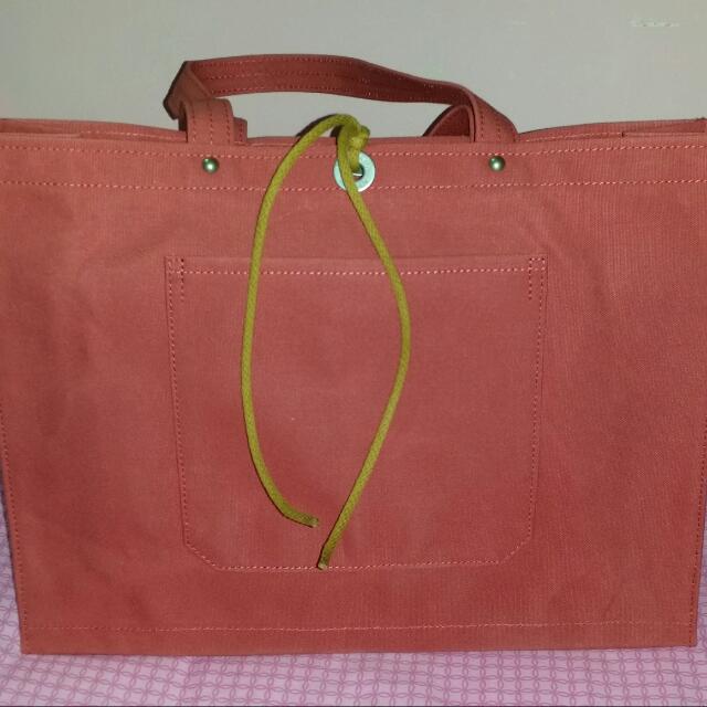 Ichizawa Shinzaburo Hapu Kyoto Canvas Bag, Women's Fashion, Bags