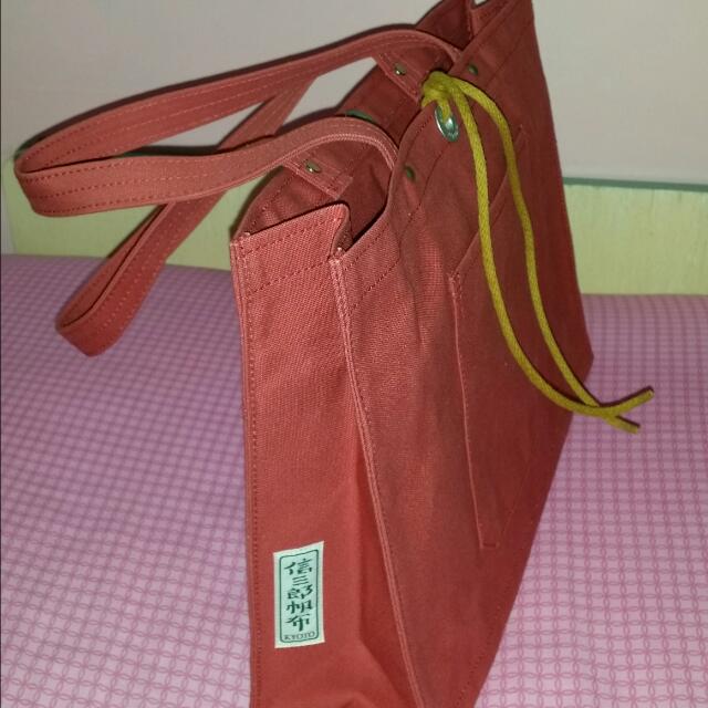 Ichizawa Shinzaburo Hapu Kyoto Canvas Bag, Women's Fashion, Bags