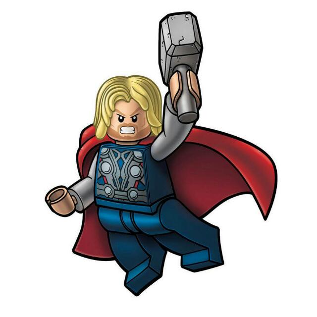 Lego Avengers Thor Stickers Toys Games On Carousell