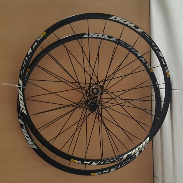 mavic crossride 29er wheelset