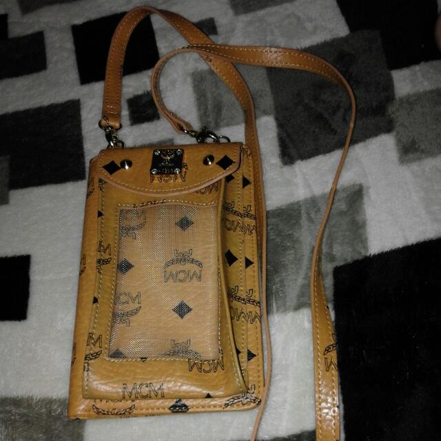 mcm phone bag