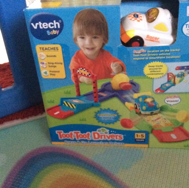 Toot toot press and cheap go launcher
