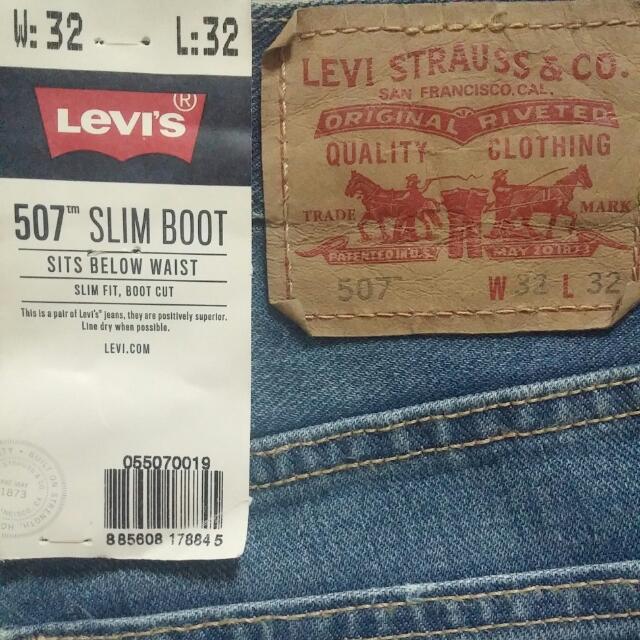 Brand New, Original Levi's 507 Jeans, Men's Fashion, Bottoms, Jeans on  Carousell