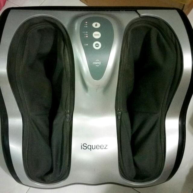 Pre Loved I SQUEEZE Foot Massager In Working Condition For SALE Everything Else on Carousell