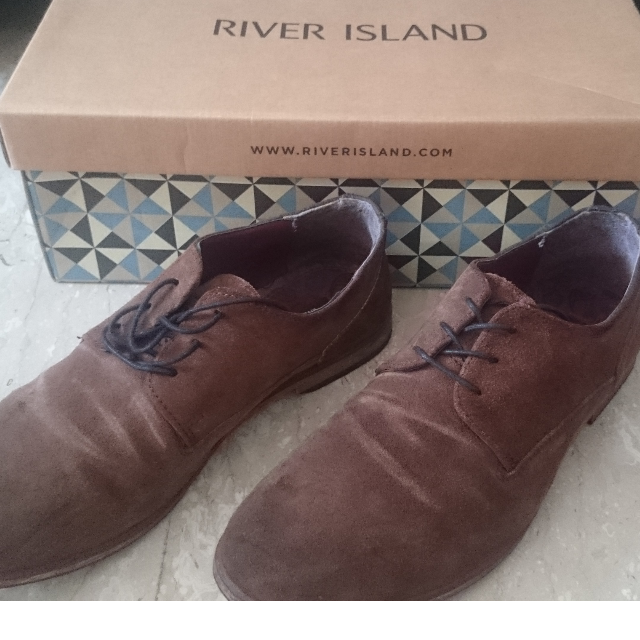 River island suede brogues store
