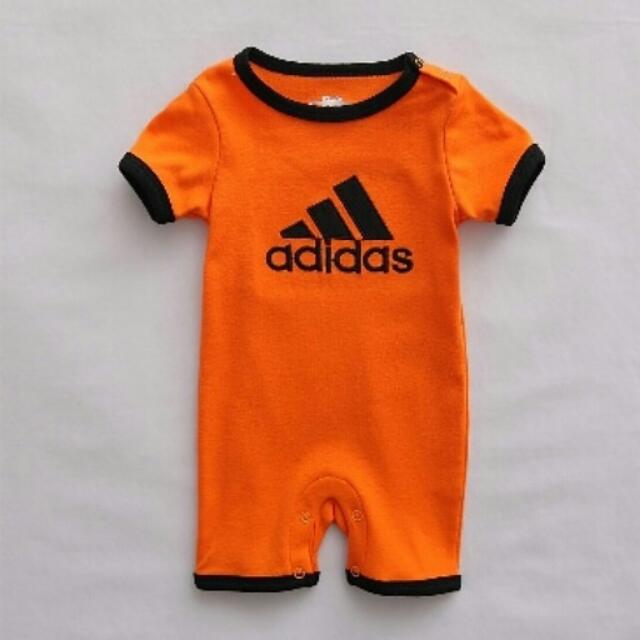 Adidas orange hot sale bodysuit