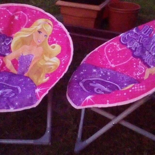 barbie camping chair