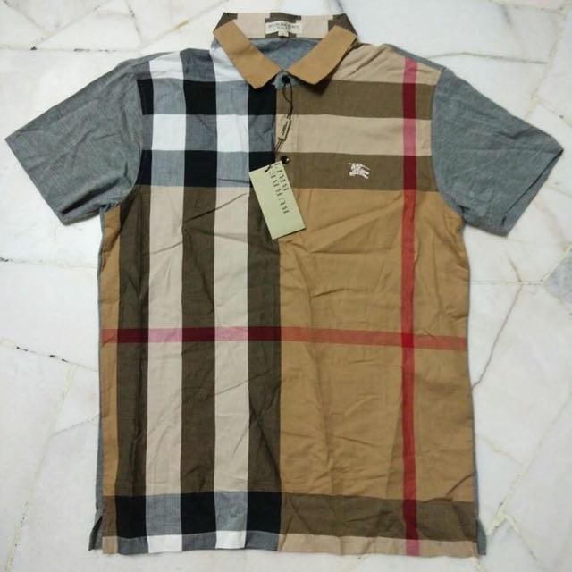 Burberry Polo Shirt Men s Fashion Tops Sets Tshirts Polo
