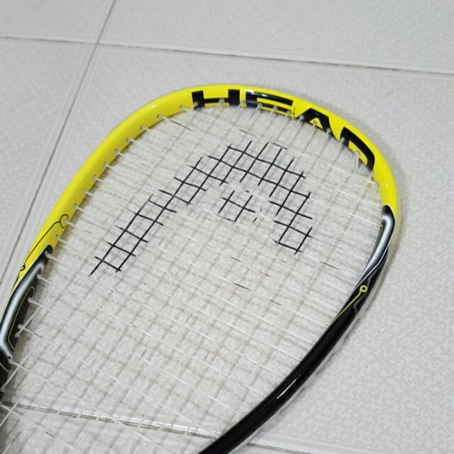Head Squash Racket, Sports Equipment, Sports & Games, Racket & Ball