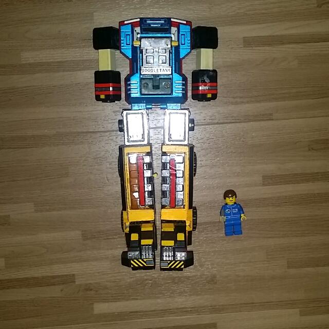 old japan popy bandai google v robot loose incomplete godakin chogokin