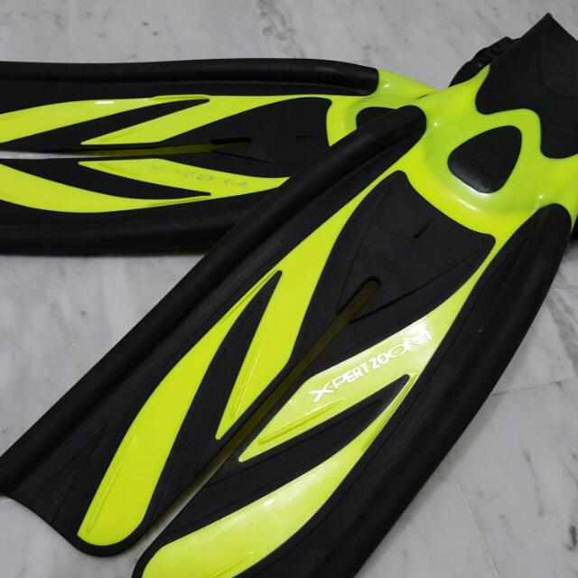 tusa xpert zoom split fins