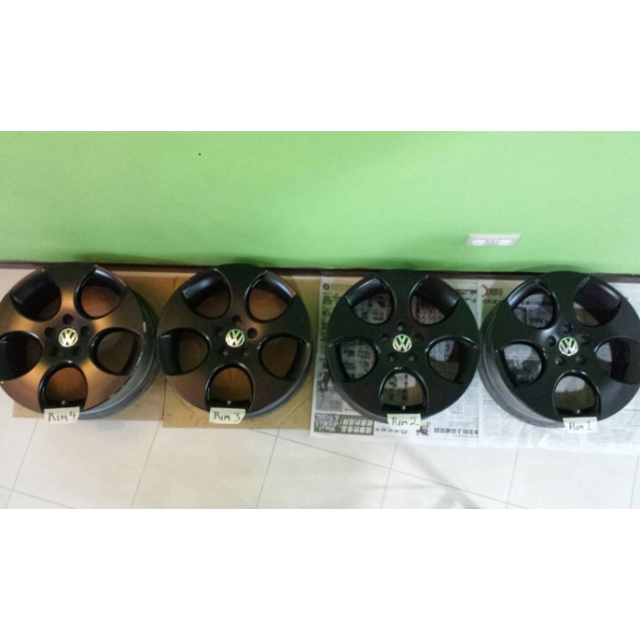 VW Golf GTI Detroit Rims (Made by BBS), Car Accessories on Carousell
