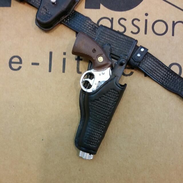 1/6 Scale Pistol Colt Python Gun Belt Holster Sherrif, Hobbies & Toys ...