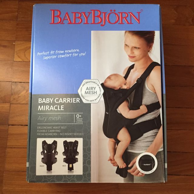 Baby bjorn hotsell miracle airy mesh
