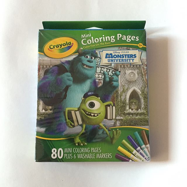 Disney Monsters University Colouring Pages With Crayola ...